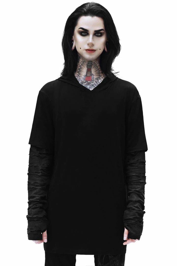 Killstar Men's Stuff Zombified Hooded Top 4 Killstar Men's Stuff Zombified Hooded Top