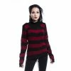 Vixxsin Annabella Distressed Sweater - Black/Reed Women's Stuff