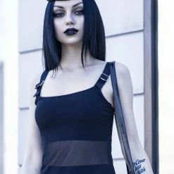 Killstar Women's Stuff Atara Strap Top