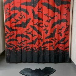 Sourpuss Spooksville Bats Shower Curtain Gift Ideas