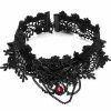 Punk Rave Dark Rosarium Choker Chokers And Collars