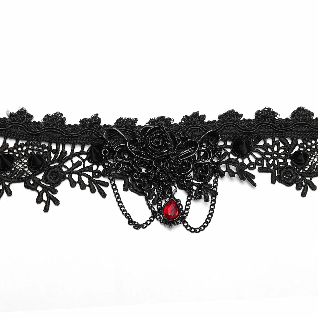 Punk Rave Dark Rosarium Choker Chokers And Collars 4 Punk Rave Dark Rosarium Choker Chokers And Collars