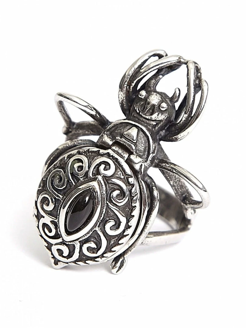 Punk Rave Black Widow Ring 4 Punk Rave Black Widow Ring