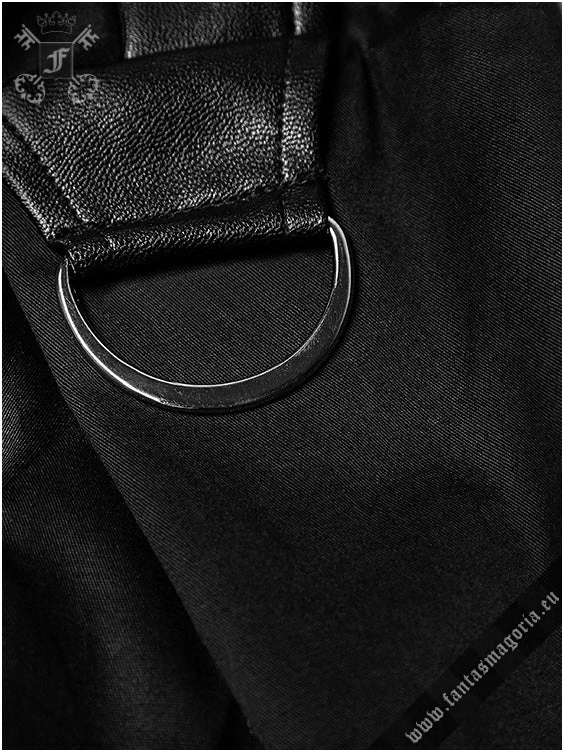 Punk Rave Men's Stuff Casual Black Men's Shirt 18 Punk Rave Men's Stuff Casual Black Men's Shirt