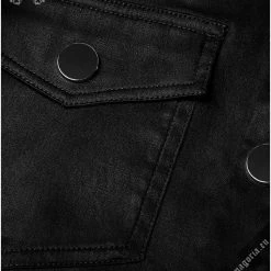 Punk Rave Men's Stuff Casual Black Men's Shirt 32 Punk Rave Men's Stuff Casual Black Men's Shirt