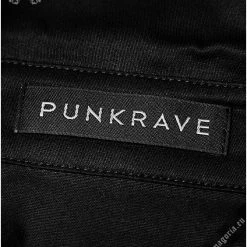 Punk Rave Men's Stuff Casual Black Men's Shirt 31 Punk Rave Men's Stuff Casual Black Men's Shirt