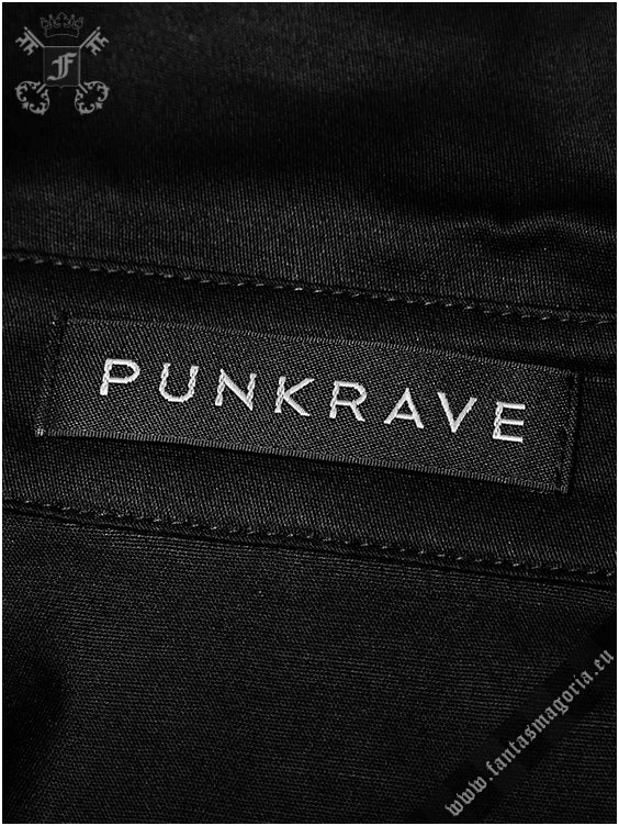 Punk Rave Men's Stuff Casual Black Men's Shirt 16 Punk Rave Men's Stuff Casual Black Men's Shirt