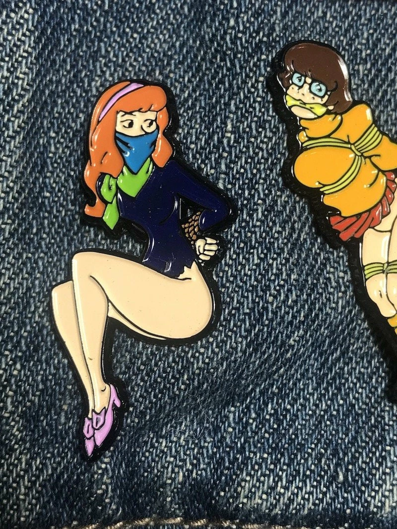 Geeky And Kinky Danger Prone Daphne Enamel Pin 4 Geeky And Kinky Danger Prone Daphne Enamel Pin