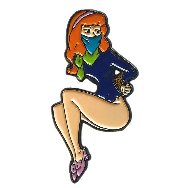 Geeky And Kinky Danger Prone Daphne Enamel Pin 3 Geeky And Kinky Danger Prone Daphne Enamel Pin