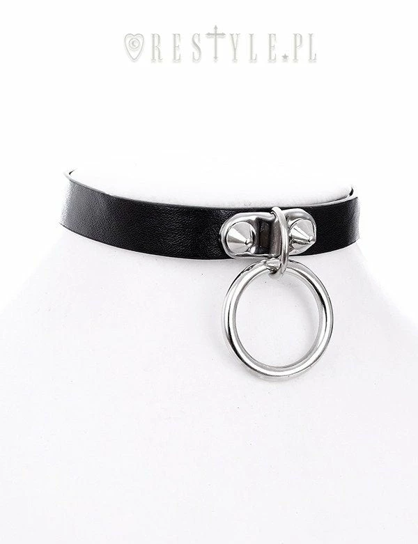 ReStyle Chokers And Collars O-Ring Collar Gothic Choker 3 ReStyle Chokers And Collars O-Ring Collar Gothic Choker
