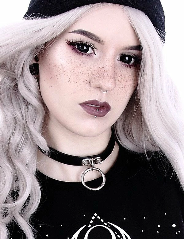 ReStyle Chokers And Collars O-Ring Collar Gothic Choker 4 ReStyle Chokers And Collars O-Ring Collar Gothic Choker