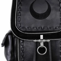 ReStyle Crescent Black Backpack Bags & Backpacks