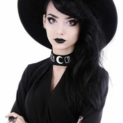 ReStyle Black Gothic Wide Brim Hat Men's Stuff