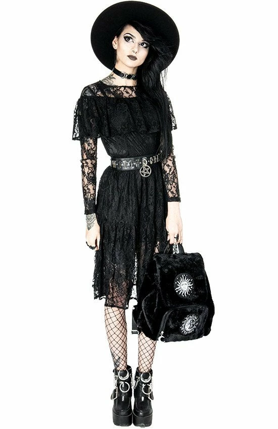 ReStyle Gloomy Prairie Black Lace Gothic Dress 14 ReStyle Gloomy Prairie Black Lace Gothic Dress