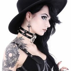 ReStyle Double O-Ring Collar Gothic Choker