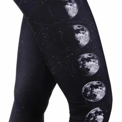 ReStyle Moon Phase Leggings Map Of The Stars Women's Stuff
