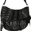 ReStyle Patchwork Hobo Bag With Multiple Pockets And Dragon PU