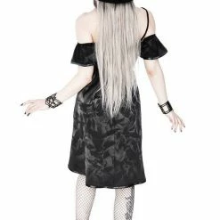 ReStyle Dresses Pentagram Choker Tunic Gothic Dress With Harness