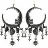 ReStyle Sleepless Nights Silver Moon Earrings Jewelry 1 ReStyle Sleepless Nights Silver Moon Earrings Jewelry