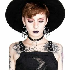 ReStyle Sleepless Nights Silver Moon Earrings Jewelry