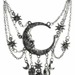 ReStyle Jewelry Sleepless Nights Silver Moon Necklace