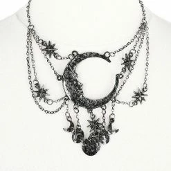 ReStyle Jewelry Sleepless Nights Silver Moon Necklace