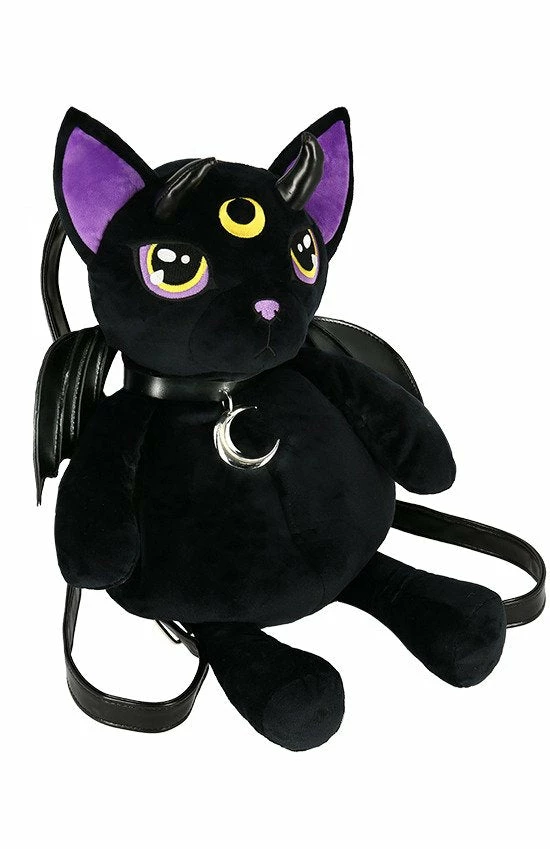 ReStyle Violet Demonic Cat Backpack 12 ReStyle Violet Demonic Cat Backpack