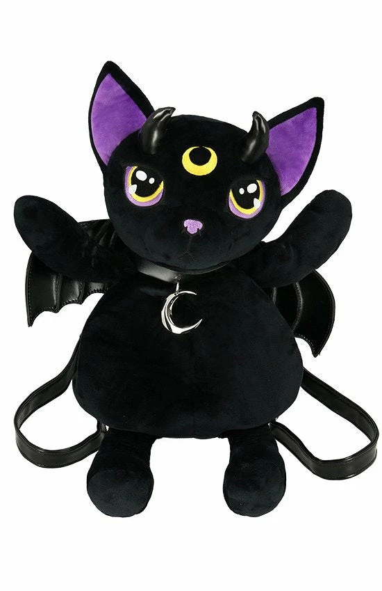 ReStyle Violet Demonic Cat Backpack 11 ReStyle Violet Demonic Cat Backpack