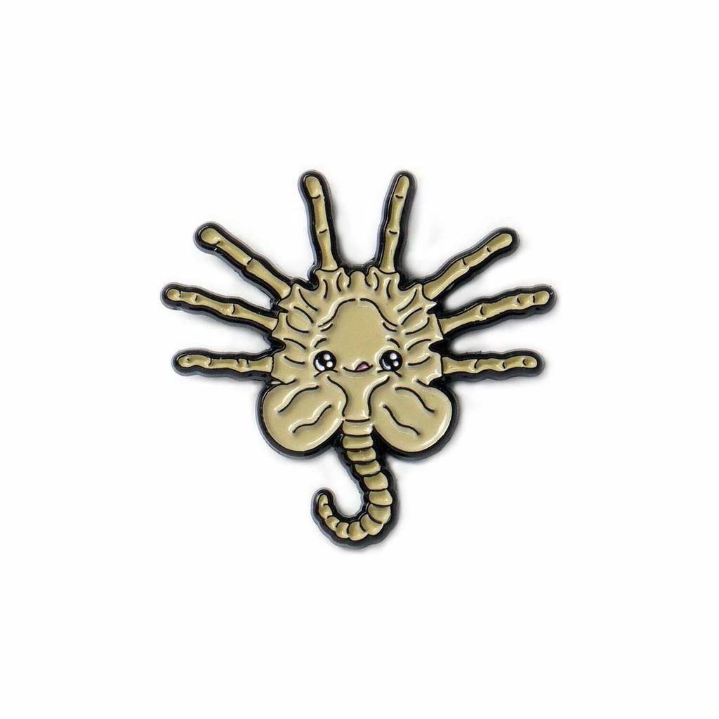 Yesterdays Pins Face Hugger Enamel Pin By Tomi Monstre 3 Yesterdays Pins Face Hugger Enamel Pin By Tomi Monstre