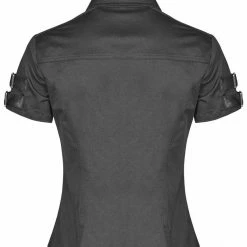 Punk Rave Gothic Militia Shirt Women's Stuff