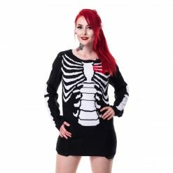Heartless Women's Stuff Internal Top – Black And White