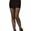 Leg Avenue Sheer Leopard Tights Stockings & Leggings