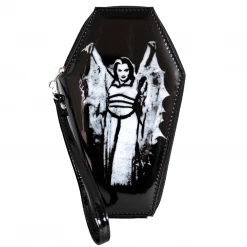 Rock Rebel Lily Bat Coffin Wallet Wallets