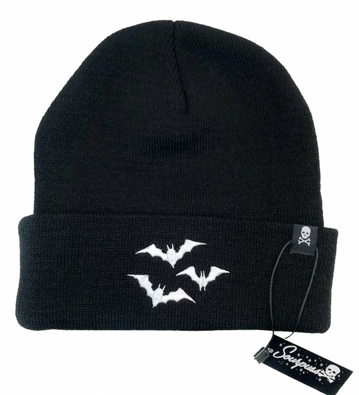 Sourpuss Luna Bats Knit Hat 3 Sourpuss Luna Bats Knit Hat