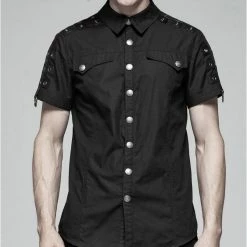 Punk Rave Men's Stuff Marduk Shirt 21 Punk Rave Men's Stuff Marduk Shirt