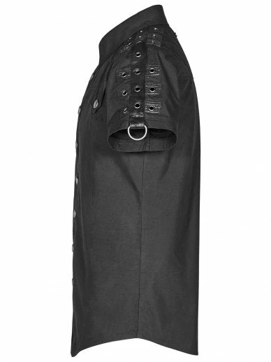 Punk Rave Men's Stuff Marduk Shirt 8 Punk Rave Men's Stuff Marduk Shirt