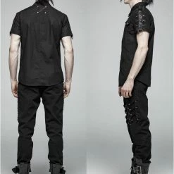 Punk Rave Men's Stuff Marduk Shirt 25 Punk Rave Men's Stuff Marduk Shirt