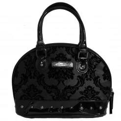 Rock Rebel Damask Marguax Hand Bag In Black Bags & Backpacks
