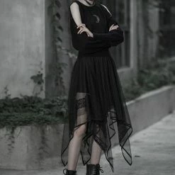 Punk Rave Moon Faerie Skirt