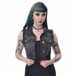 Chemical Black Nemesis Vest - Black Women's Stuff