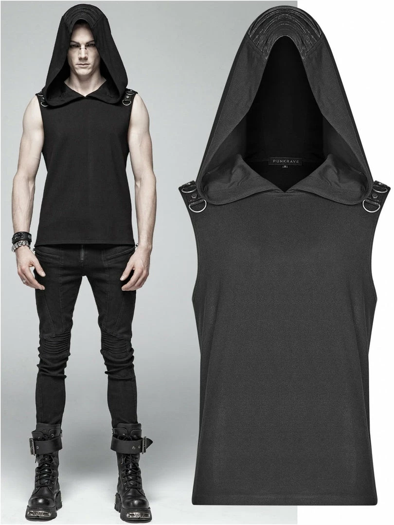 Punk Rave Nostromo Sleeveless T-shirt 5 Punk Rave Nostromo Sleeveless T-shirt