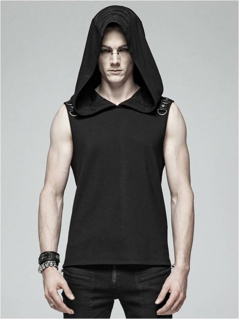 Punk Rave Nostromo Sleeveless T-shirt 3 Punk Rave Nostromo Sleeveless T-shirt