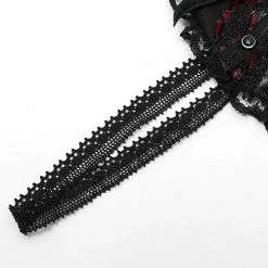Punk Rave Women's Stuff Gothic Heart Skull Lace Eye Patch