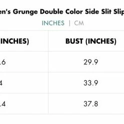 Punk Rave Grunge Double Color Side Slit Slip Dress - Black & Yellow