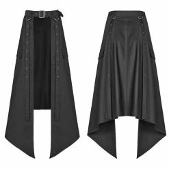 Punk Rave Detachable Half Skirt