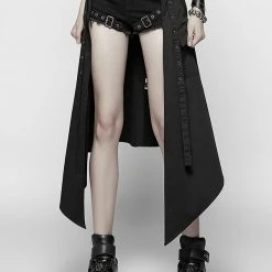 Punk Rave Detachable Half Skirt