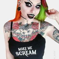 Forest Ink Make Me Scream Top Women's Stuff