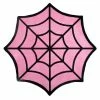 Sourpuss Gift Ideas Spiderweb Rug - Pink