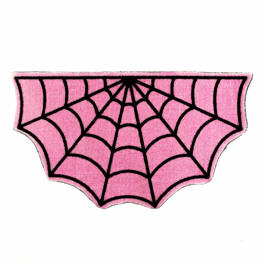 Sourpuss Spiderweb Rug Small - Pink Gift Ideas 3 Sourpuss Spiderweb Rug Small - Pink Gift Ideas