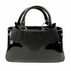 Sourpuss Locked Out Purse - Glossy Black